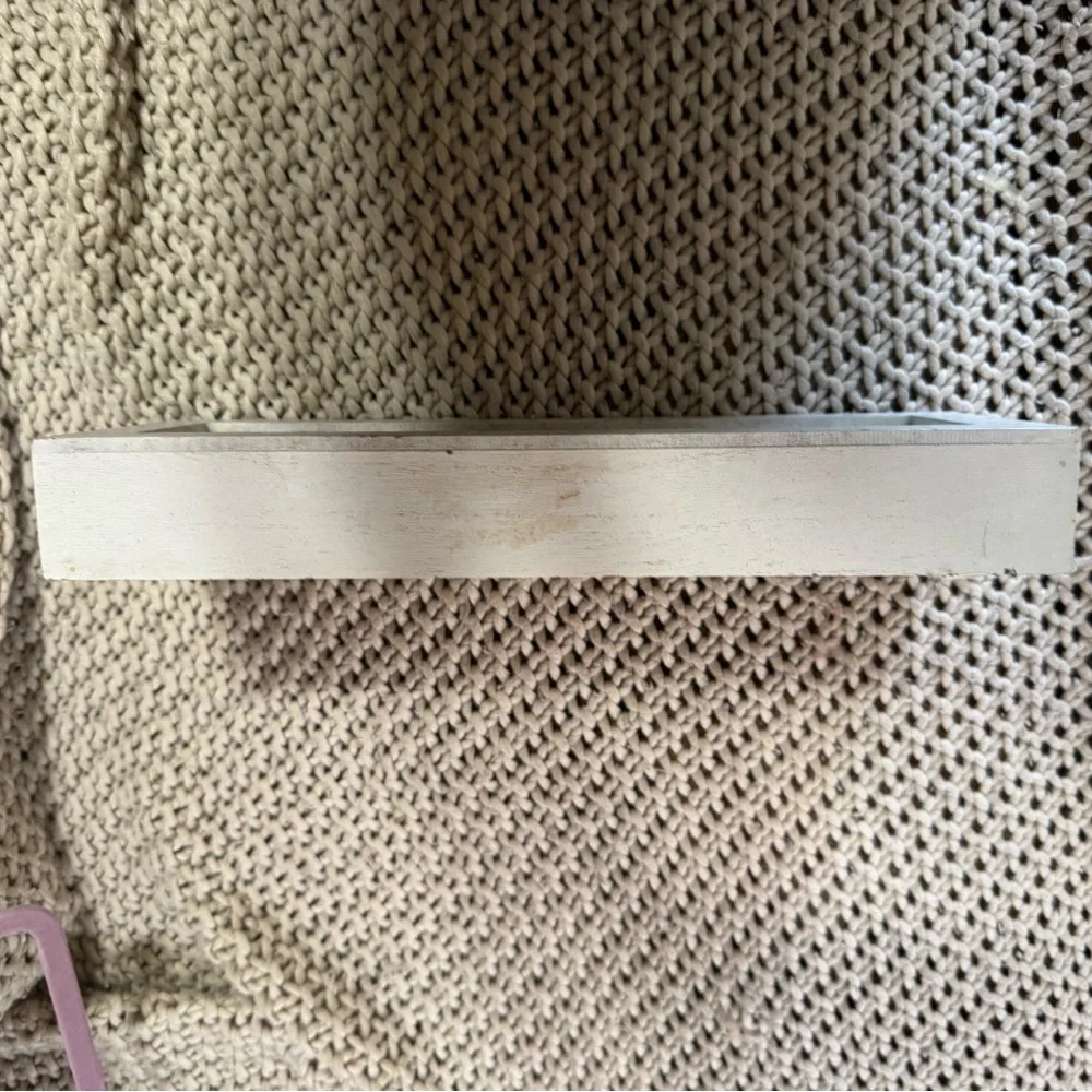Rae Dunn floating shelf sign